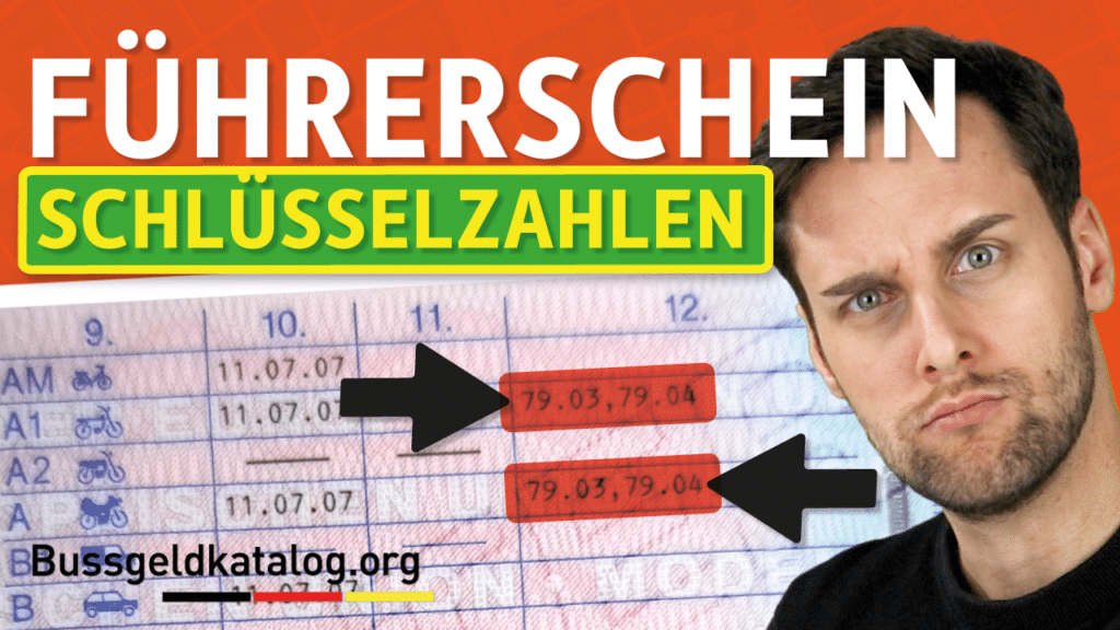 Erfahren Sie in diesem Video alles über Schlüsselzahlen im Führerschein.