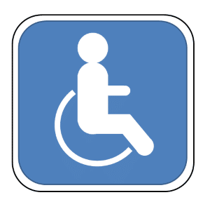 Strafen für erstmaliges Parken auf einem Behindertenparkplatz ohne Berechtigung