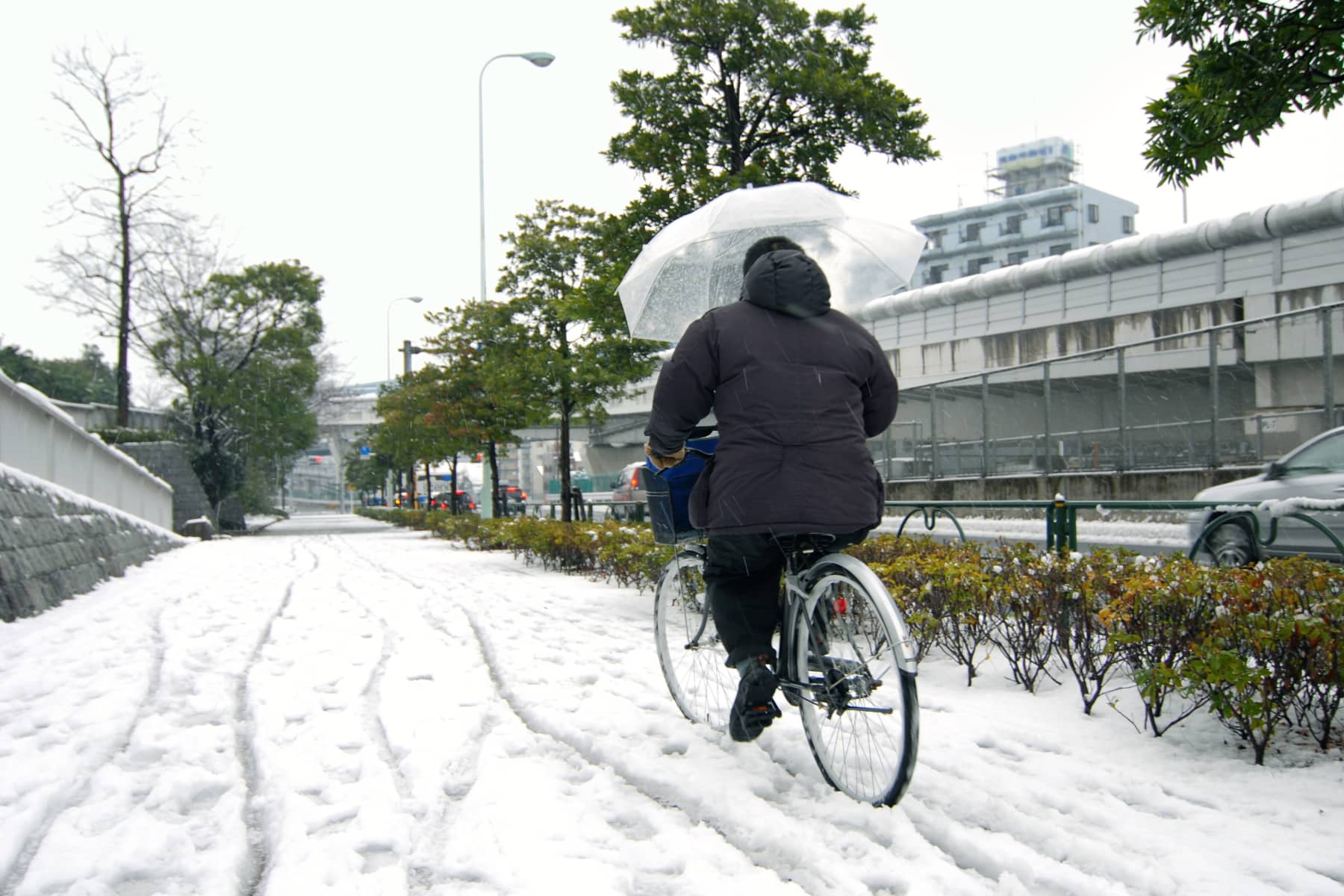 Fahrrad fahren bei Schnee: So kommen Sie unfallfrei ans Ziel