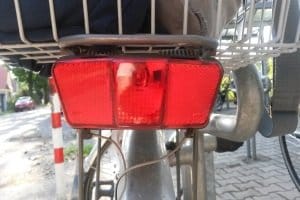 LKW reflektierende Platten rotes Dreieck Rücklichter Sicherheits